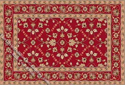 (image for) Miniature Rectangular Traditional Rug for Dollhouses