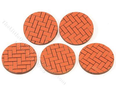 (image for) Dollhouse Scale Medium Brick Pavers