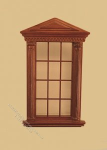 (image for) Miniature Spencer Single Window Walnut