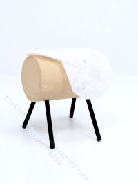 (image for) Miniature Saddle Stand for Dollhouses