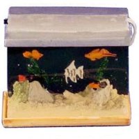 (image for) Dollhouse Scale Model Small Fish Tank