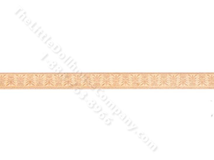 (image for) Up Down Laser Trim Molding for Dollhouses (3 Pieces)