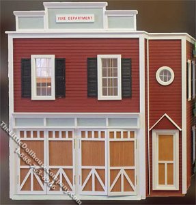 (image for) Real Good Toys 80, Assembled Fire Station Dollhouse