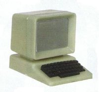 (image for) Dollhouse Scale Model Desktop Computer