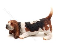 (image for) Miniature Basset Hound Dog for Dollhouses
