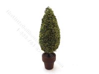 (image for) Miniature 4-1/2 inch Topiary for Dollhouses