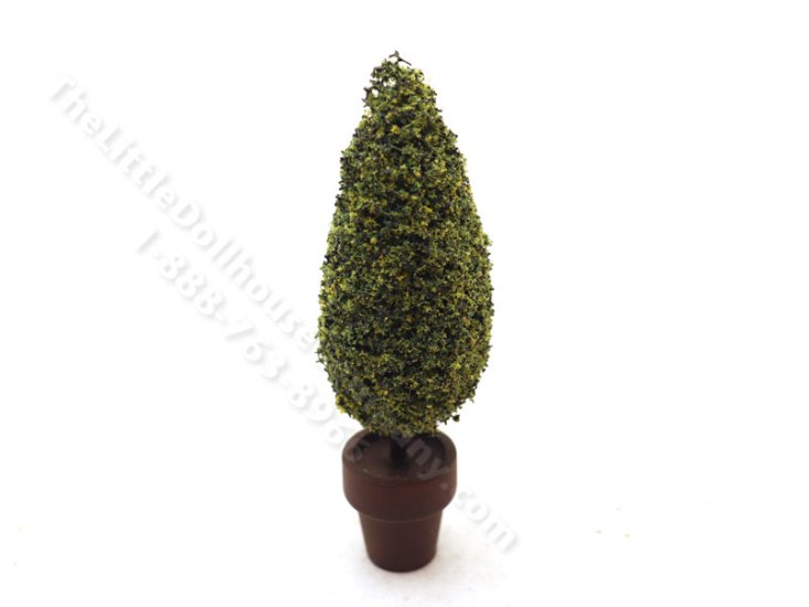 (image for) Miniature 4-1/2 inch Topiary for Dollhouses