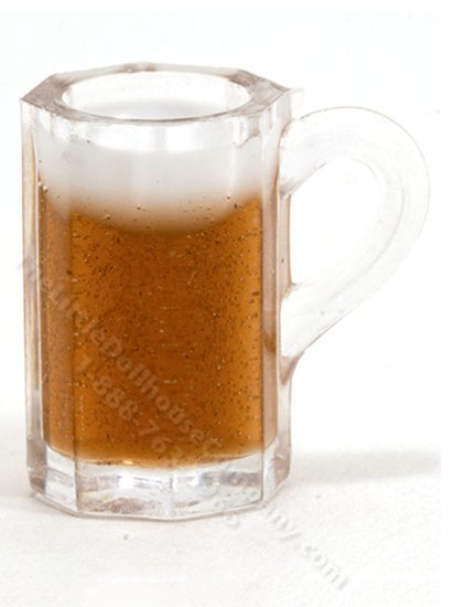 (image for) Dollhouse Scale Model Root Beer Mug