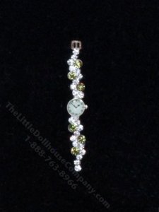 (image for) Green Crystal Ladies Watch by Sun Lemmens