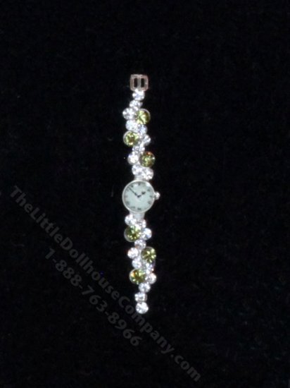 (image for) Green Crystal Ladies Watch by Sun Lemmens