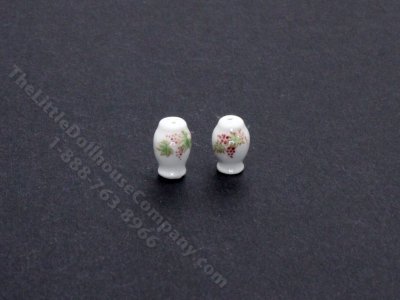 (image for) Miniature Ceramic Salt and Pepper Shakers