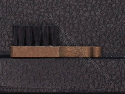 (image for) Miniature Black Bristle Hand Brush for Dollhouses