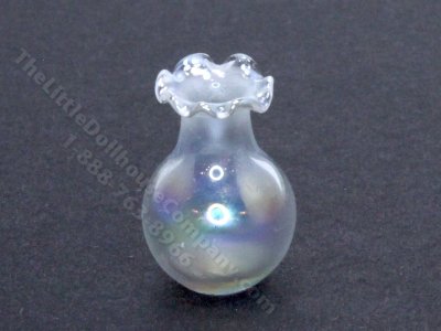 (image for) Miniature Opalescent Glass Vase