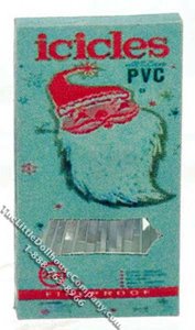 (image for) Miniature Box of Christmas Tinsel for Dollhouses
