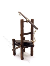 (image for) Miniature Medieval Blacksmith Forge Bellows for Dollhouses