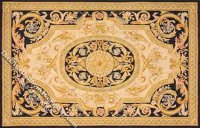 (image for) Dollhouse Scale Model Medium Sized French Aubusson Rug