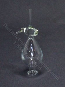 (image for) Miniature Hand Blown Glass Barometer