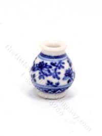 (image for) Vintage Handmade Miniature Clay Vase by J Clark