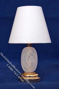 (image for) Miniature Battery Operated Park Avenue Table Lamp