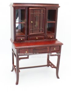 (image for) Miniature Mahogany Display Cabinet