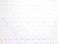 (image for) Octagonal Tile Roof Plastic Veneer for Dollhouses