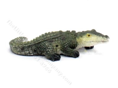 (image for) Miniature Alligator for Dollhouses