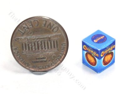 (image for) Miniature Chocolate Orange for Dollhouses