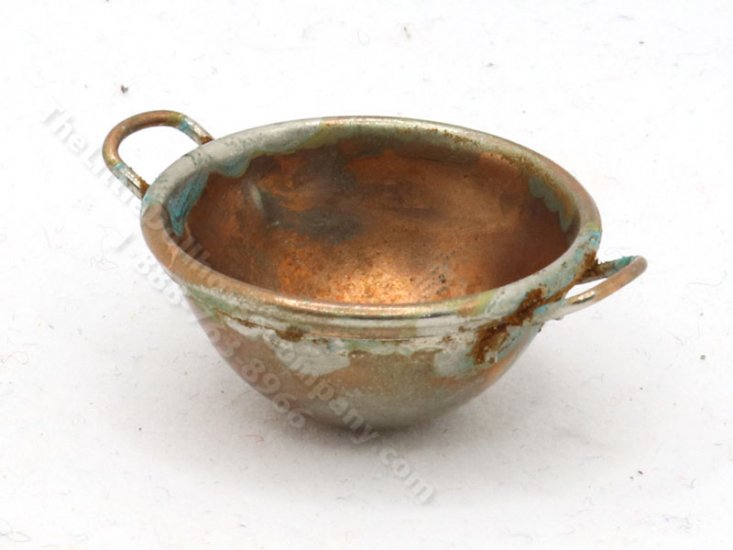 (image for) Miniature Vintage Copper Bowl