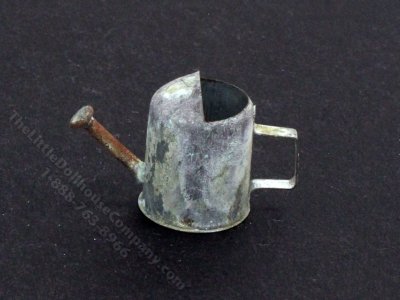(image for) Miniature Weathered Metal Watering Can