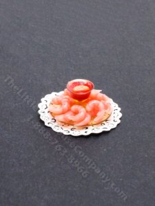 (image for) Miniature Shrimp Ring for Dollhouses