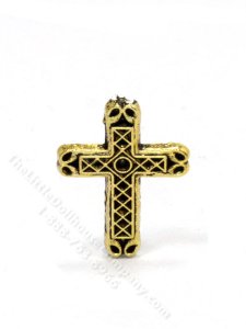 (image for) Miniature Decorative Gold Cross for Dollhouses
