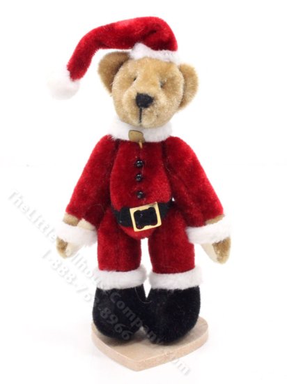 (image for) Miniature Santa Claus Bear by Ganz