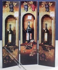 (image for) Miniature Bedroom Privacy Screen for Dollhouses