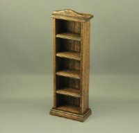 (image for) Dollhouse Miniature Narrow Bookcase