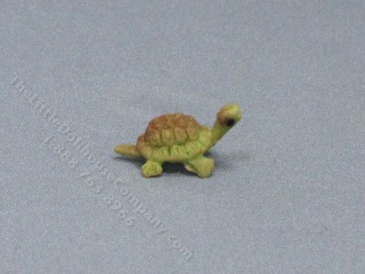(image for) Miniature Plastic Turtle for Dollhouses