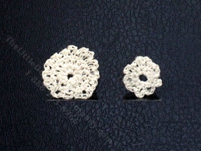 (image for) Miniature Handmade Lace Doily Set for Dollhouses