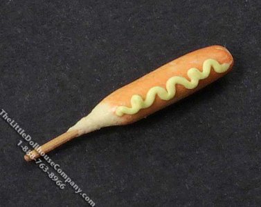 (image for) Miniature Corn Dog for Dollhouses