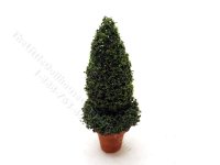 (image for) Miniature 4 inch Conical Topiary for Dollhouses
