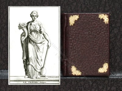 (image for) Miniature Book: 'Recuiel des Statues de Versailles'