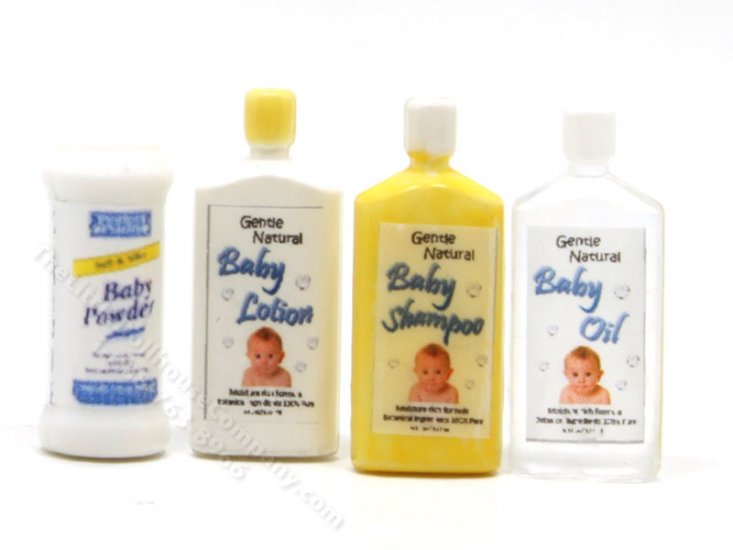 (image for) Miniature Baby Bath Set