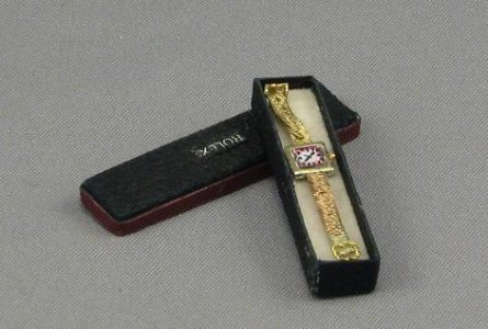 (image for) 10k Gold Ladies Watch with Square Face by Judith Blondell