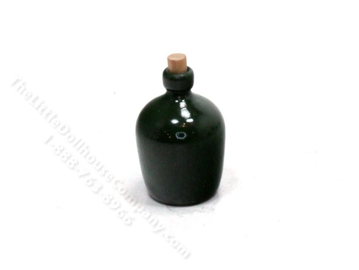 (image for) Miniature Green Jug for Dollhouses