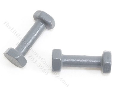 (image for) Miniature Pair of Grey Hand Weights/Dumbbells