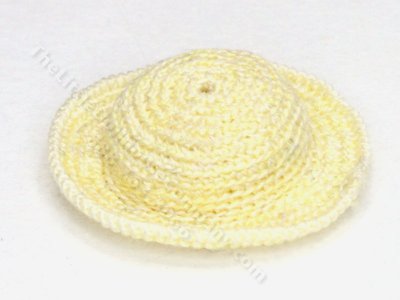 (image for) Miniature Handmade Straw-Style Hat