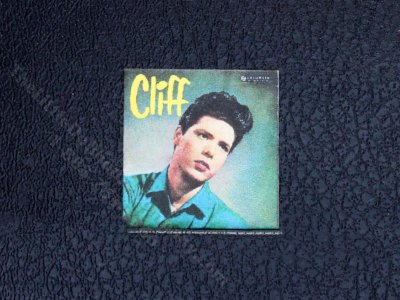 (image for) Miniature Cliff Richard Vinyl Record Sleeve for Dollhouses