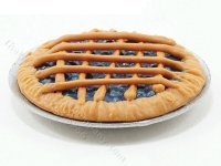 (image for) Miniature Blueberry Pie For Dollhouses