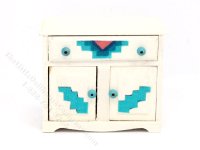 (image for) Vintage Miniature Southwestern Console Table