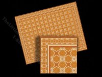 (image for) Miniautre Wood-look Parquet Floor for Dollhouses