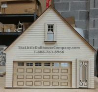 (image for) Landsdowne 2 Car Garage Laser Cut Dollhouse Kit
