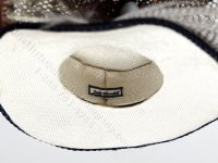 (image for) Ladies Black Feathered Hat by Judith Blondell for Dollhouses